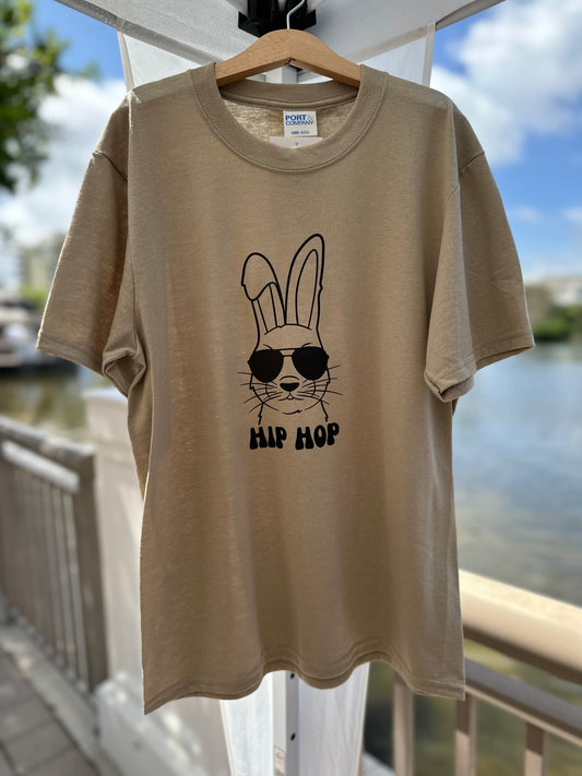 Hip Hop Bunny Youth SS Tee